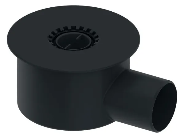 sanibel Ablauf S3-DR-Max DN 70 Auslauf seitlich Bauhöhe 148mm