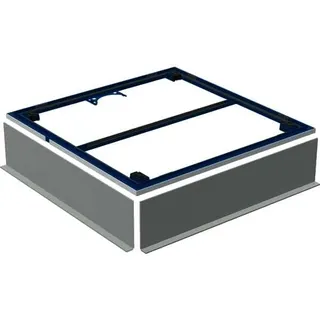 Geberit Installationsrahmen für Setaplano DFl bis 100cm, für 4 Füße, 100x100cm – Bild 2