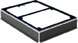GE Installationsrahmen für Setaplano DFl über 100cm, für 6 Füße, 100x140cm