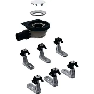 Geberit Duschwannenablauf mit 6 Füßen für Setaplano Sperrwasserhöhe 50 mm d50 – Bild 2