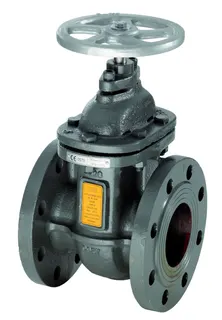 Keilflachschieber für Wasser bis 120'C DN 100, Grauguß GG 25