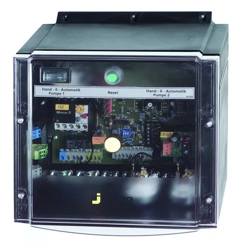 Jung Pumpen STEUERUNG BASICLOGO AD 46 EXM, TLS MIT STAUDRUCKNIVEAUGEBER