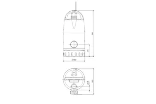 Grundfos Kellerentwässerungspumpe Unilift CC 9 M1, Nr. 96280969 – Bild 2