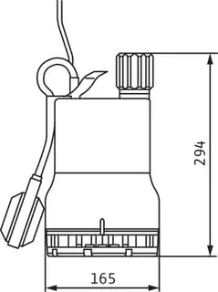 Wilo Tauchmotorpumpe Drain TM 32/8 Nr.4048411, mit 10 m-Kabel – Bild 3