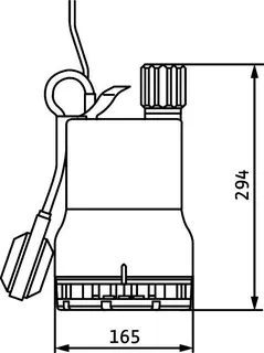 Wilo Tauchmotorpumpe Drain TM 32/7-A Nr.4048412, mit 3 m-Kabel – Bild 3