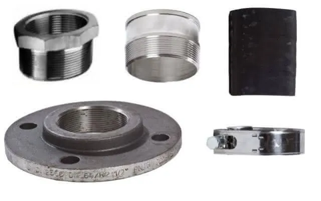 KSB Schlauchverbindung DN 80/65 Schlauch,2 Schlauchschellen,Doppelnippel