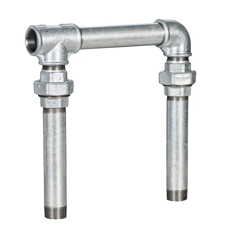KSB Hosenrohr Stahl verzinkt für Doppelaggregate, Anschluss R 1 1/4"