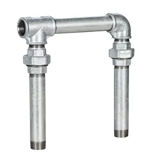 KSB Hosenrohr Stahl verzinkt für Doppelaggregate, Anschluss R 1 1/4"