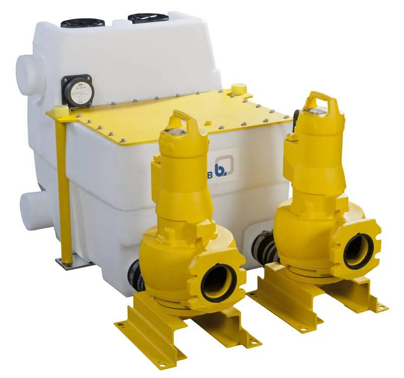 KSB Hebeanlage Compacta UZ15.450 D ohne Rückflusssperre, Steuerung LCB2