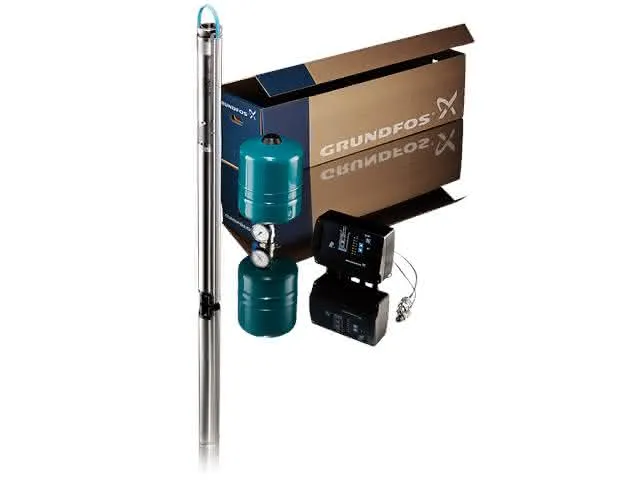 Grundfos Unterwasserpumpe SQEPAKET3-65 Konstantdruckregelung CU301