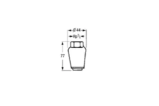 Grundfos Zubehör für Unterwasserpumpen Belüftungsventil MVBV R1 1/4 16bar GG – Bild 2