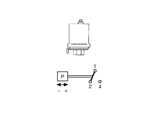 Grundfos Zubehör für Unterwasserpumpen Druckschalter FF4-4 0,22-4bar 1polig