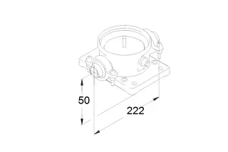 Grundfos Zubehör für vert. Kreiselpumpen CLAMP-Kupplung CRN1,3,5 Rp1 EPDM – Bild 2