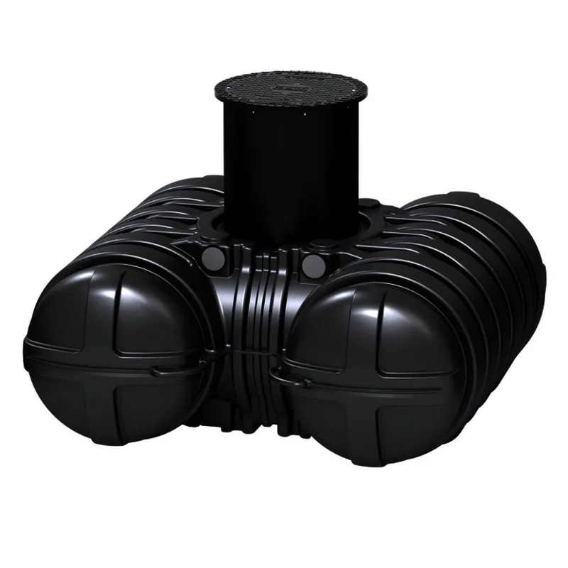 Roth Grundbehälter Twinbloc/3500 Liter inklusive Schacht und Deckel