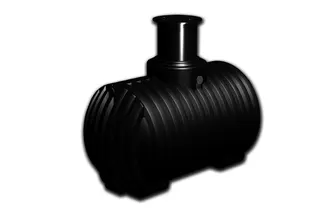 Roth Grundbehälter RW-Erdspeicher rund 3500 Liter/inkl.Schacht und Deckel