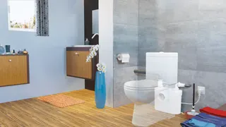 SFA Fäkalienhebeanlage SANIBROY PRO UP zum Anschluss an WC und Waschtisch – Bild 4