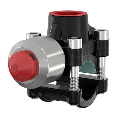 Flamco Anschließkupplung T-plus 1 f.Stahl-Gewinderohr, 90626