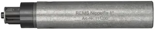 REMS Nippelfix 1" für kurze Rohrstücke