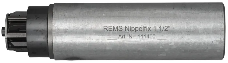REMS Nippelfix 1 1/2" für kurze Rohrstücke