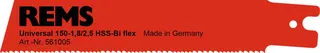 REMS Universalsägeblatt 150-1,8/2,5, 5er-Pack