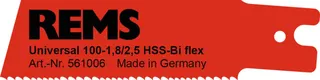 REMS Universalsägeblatt 100-1,8/2,5, 5er-Pack