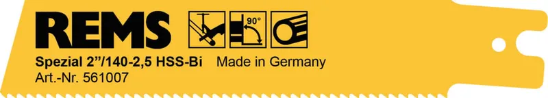 REMS Spezialsägeblatt 2"/140-2,5, 5er-Pack