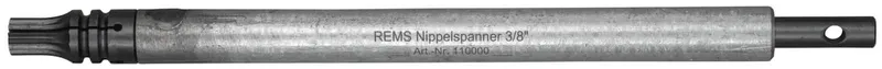 REMS Nippelspanner 3/8" für kurze Rohrstücke
