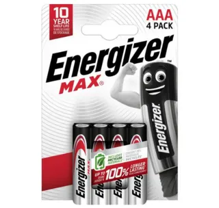Batterie Max Micro AAA ENERGIZE LR03 4er-Blister