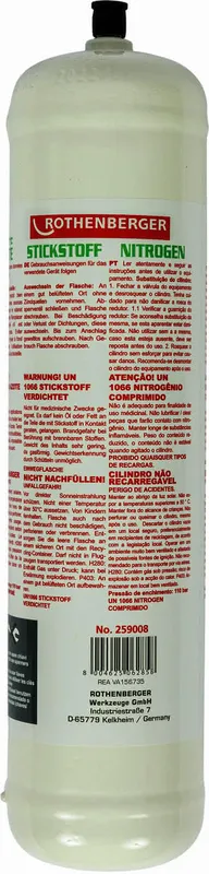 Rothenberger Stickstoff-Flasche Nr.2590.08