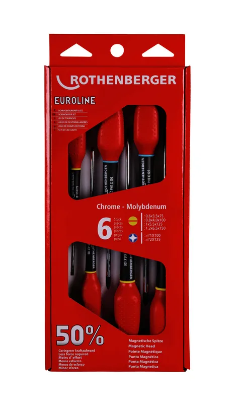 Rothenberger Schraubendreher-Set Euroline, Nr. 7.3570