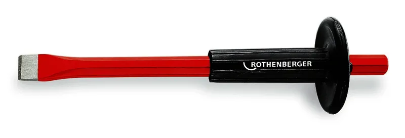 Rothenberger Maurermeißel flach 300mm mit Handschutz Nr.7.7050