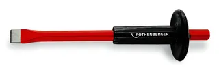 Rothenberger Maurermeißel flach 300mm mit Handschutz Nr.7.7050