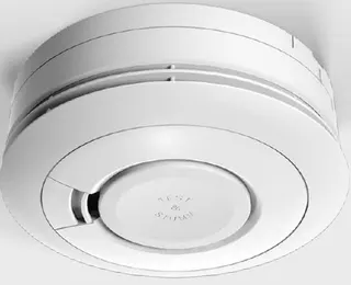 EI Rauchmelder mit 10-Jahres Lithium- batterie Funk u.Kabel vernetzbar, Ei650C