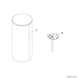 Junkers Warmwasserspeicher SK 160-5 ZB Nr. 8718543062 – Bild 3
