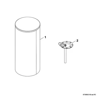 Junkers Warmwasserspeicher SK 160-5 ZB Nr. 8718543062 – Bild 5