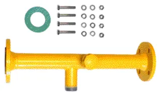 Vaillant 1er Gas-Sammelleitung DN 80 für 1er Grund- oder Erweiterungsgestell – Bild 2
