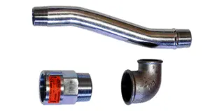 Vaillant Install.-Set Kaskade-Gas für VC 806-1206/5-5, Rücken an Rücken – Bild 2