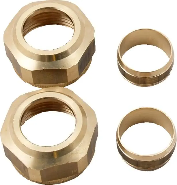 Wolf ET Klemmringverschraubung 2x22mm f. Solarpumpengruppe 20E, 2483530