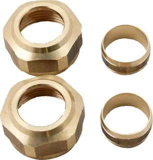 Wolf ET Klemmringverschraubung 2x22mm f. Solarpumpengruppe 20E, 2483530