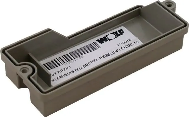 Wolf ET Klemmkasten Deckel Regelung für GU/GG-1, 1710010