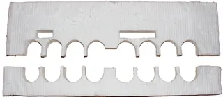 Wolf ET Wärmedämmung Brennerplatte für NG-31E-70 Ausf.99, 1616115