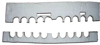 Wolf ET Wärmedämmung Brennerplatte für NG-31E-90 Ausf.99, 1616116