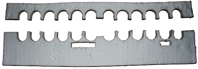 Wolf ET Wärmedämmung Brennerplatte für NG-31E-110 Ausf.99, 1616117