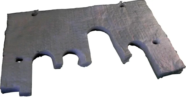 Wolf ET Wärmedämmung Brennerplatte für NG-4E-29, 1614063