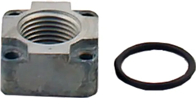 Wolf ET Gerader Flansch f. GKV inkl. O-Ring, 2796135