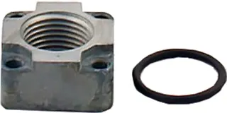 Wolf ET Gerader Flansch f. GKV inkl. O-Ring, 2796135