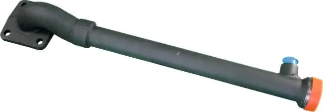 Wolf ET Vorlaufrohr m. Gussbogen flachd. für Gaskessel -35kW, 2410114