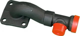 Wolf ET Rücklaufrohr m. Gussbogen flachd für Gaskessel -35kW, 2410115