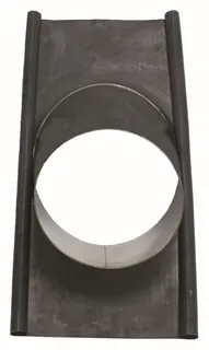 Vaillant Dachpf. (35-45 Gr) Edelstahl für Abgassystem Fassade 250/350 mm