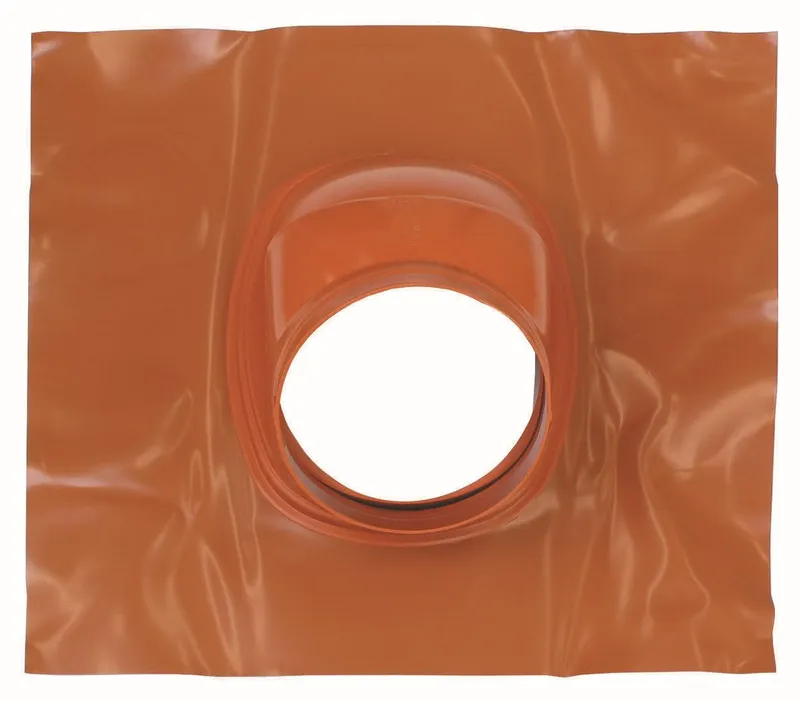 Vaillant Universal-Dachpfanne (25-50 Gr) flex rot für Abgassystem 110 mm